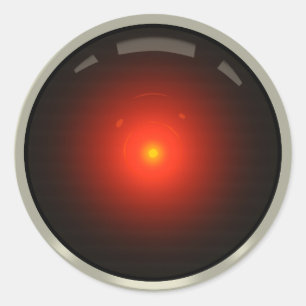 Never Alone (red) Classic Round Sticker