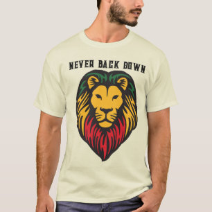 Never Back Down – Lion Strength Tee