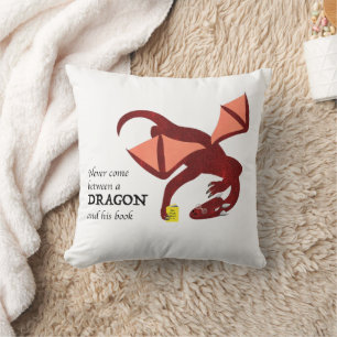 Never come between a dragon and his book cushion