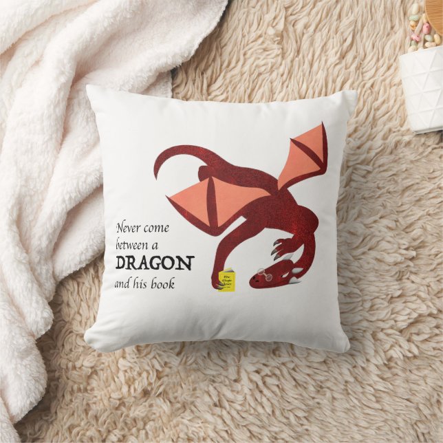 Never come between a dragon and his book cushion (Blanket)