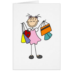 Never Enough Bags Shopping Card