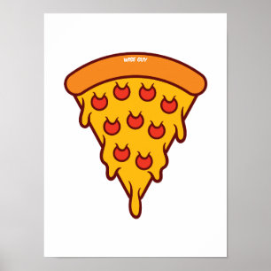 Never Enough Cheese Poster