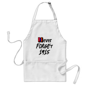 Never Forget 1915 Apron