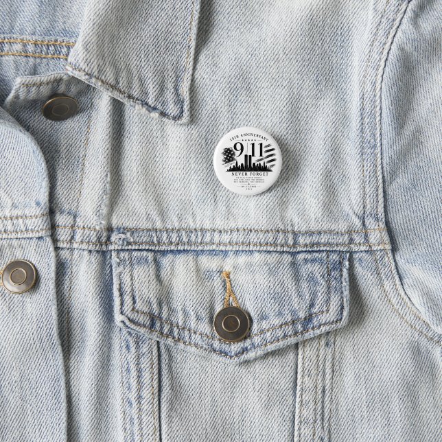 Never forget/ 25th anniversary Tote Bag 3 Cm Round Badge (In Situ)