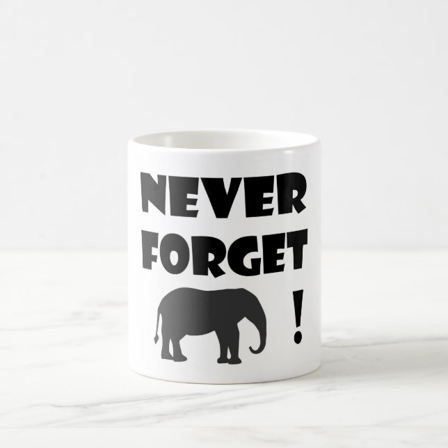 never forget classic mug (Center)