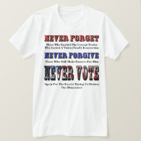 NEVER FORGET, FORGIVE, VOTE AGAIN FOR FASCIST