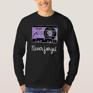 Never Forget Funny Floppy Disc Vhs Tape 90s 80s Ge T-Shirt