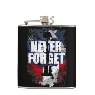 Never Forget (Memorial Day) Hip Flask