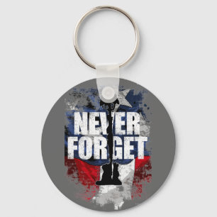 Never Forget (Memorial Day) Key Ring