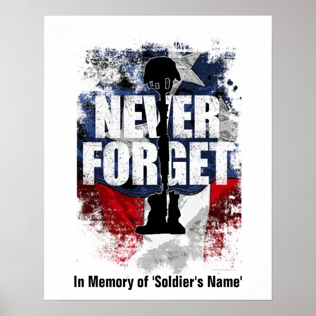 Never Forget (Memorial Day) Poster (Front)