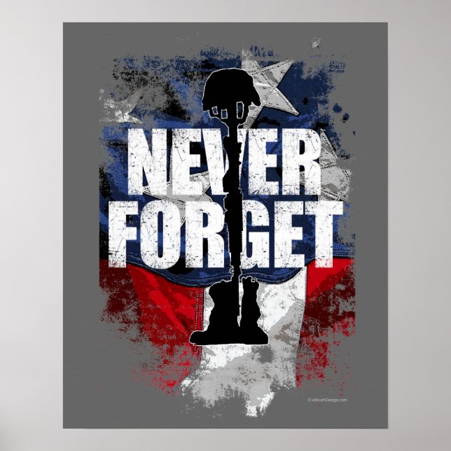 Never Forget (Memorial Day) Poster (Front)