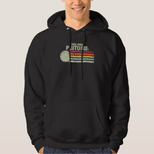 Never Forget Pluto 1930 2006 Vintage  Space Scienc Hoodie