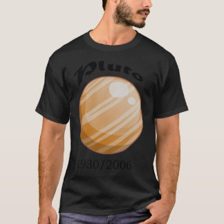 Never Forget Pluto Retro Style Funny Space Science T-Shirt