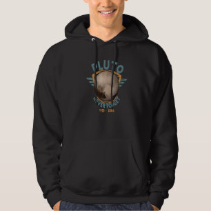 Never Forget Pluto Retro Style Space 3 Hoodie