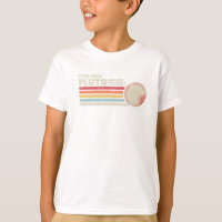Never Forget Pluto Shirt. Retro Style Funny Space,