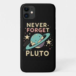 Never Forget Pluto Space Science Case-Mate iPhone Case