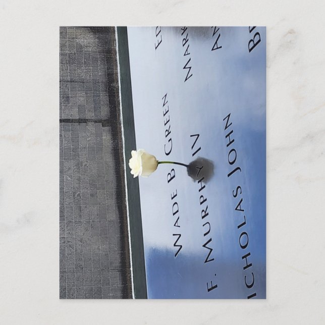 Never Forget Postcard (Front)