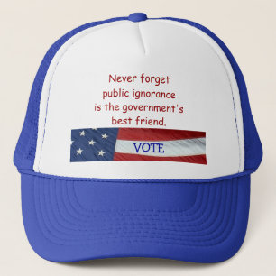 Never Forget Public Ignorance Hat