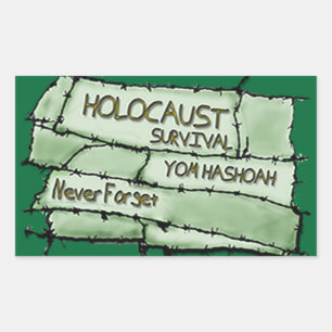 Never Forget Rectangular Sticker