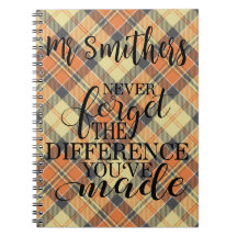 Never forget the difference you've made-customize