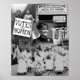 Never Forget the Women Poster
