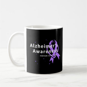 Never Give Up - Alzheimer's Awareness Coffee Mug