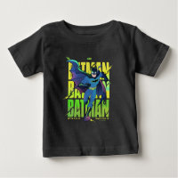 Never Give Up Batman Running Graphic