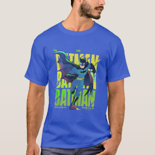 Never Give Up Batman Running Graphic T-Shirt