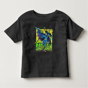 Never Give Up Batman Running Graphic Toddler T-Shirt