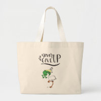 Never Give Up Frog Choking Bird