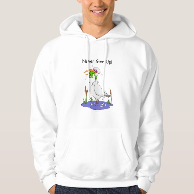 Never Give Up Hoodie (Front)