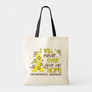 Never Give Up Hope 4 Endometriosis Tote Bag
