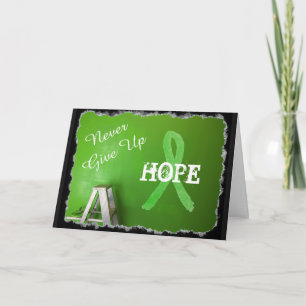 Never Give Up, Hope Lyme Disease Awareness Card