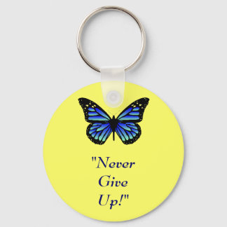 Never Give Up Key Ring
