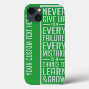 Never Give Up motivational cases