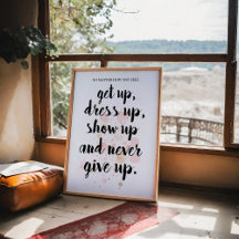 Never Give Up Motivational 
