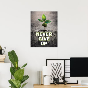 Never Give Up Poster