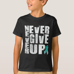 Never Give Up - Ptsd Mental Health Awareness Premi T-Shirt