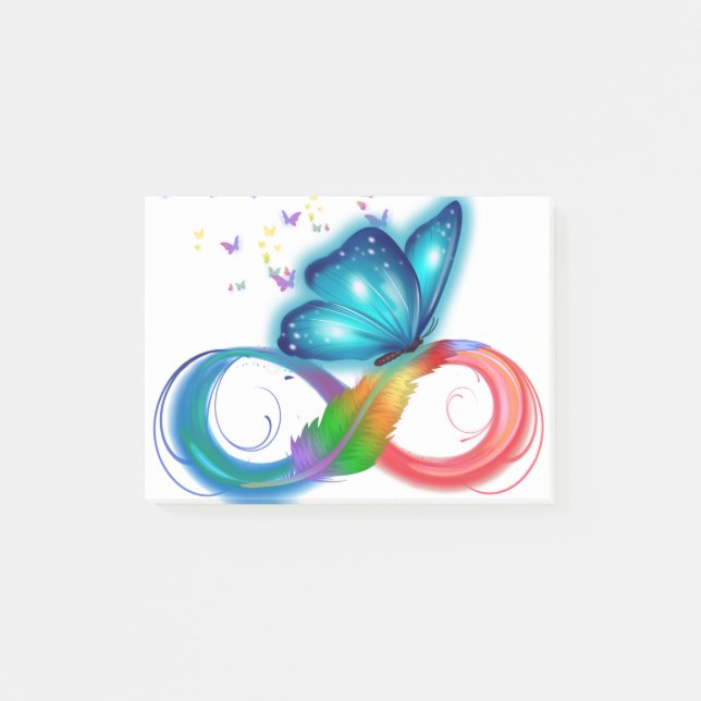 Never Give Up Pulmonary Fibrosis Awareness Post-it Notes (Front)