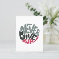Never Give Up - Uplifting Inspiring White
