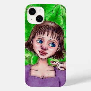 Never Gonna Leaf Drawing Phone Case