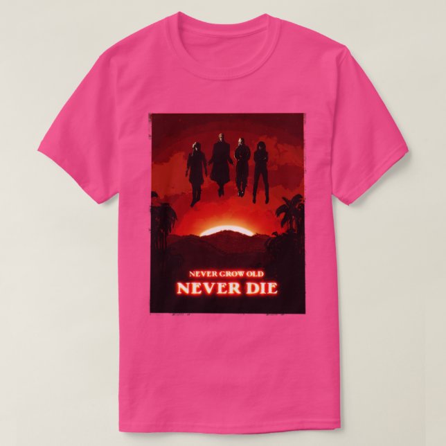 Never Grow Old T-Shirt (Design Front)