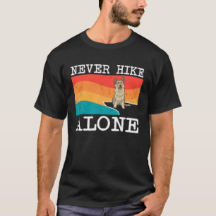 Never Hike Alone Berger Picard Graphic Hiking T-Shirt