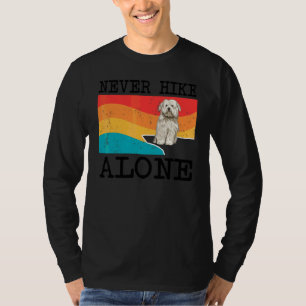 Never Hike Alone Coton De Tulear Graphic Hiking T-Shirt
