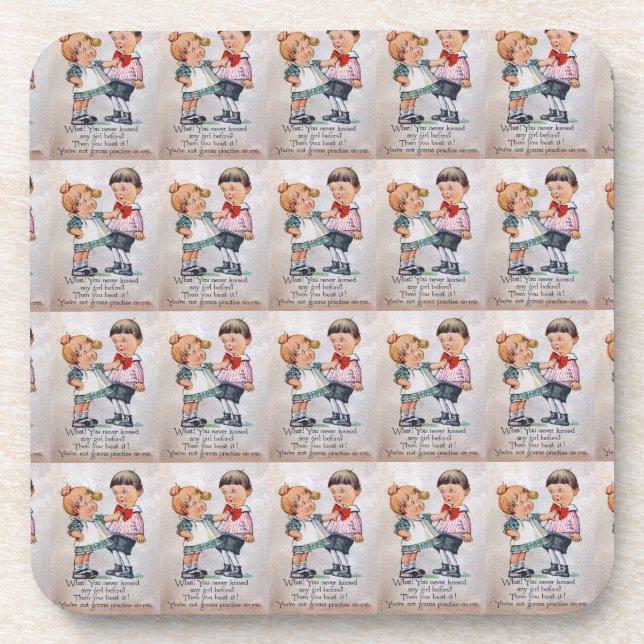 Never Kissed a Girl? Coaster (Front)