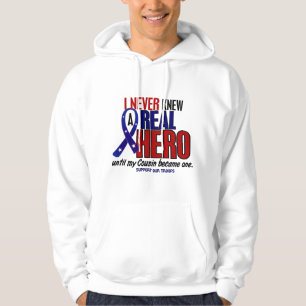 Never Knew A Hero 2 Cousin (Support Our Troops) Hoodie