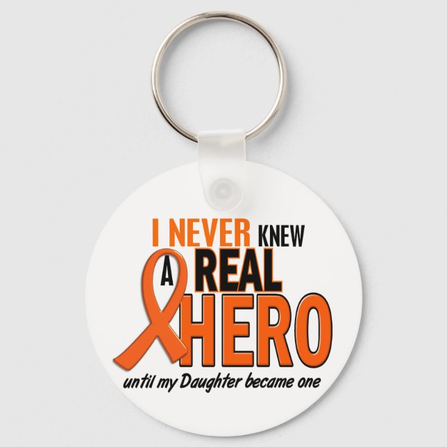 Never Knew A Hero 2 ORANGE (Daughter) Key Ring (Front)