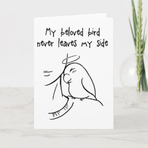 Never leaves my side card