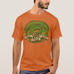 Never Look Back Arizona Green Rat Snake  T-Shirt