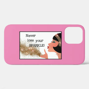 "Never Lose Your SPARKLE!"  iPhone 12 Case